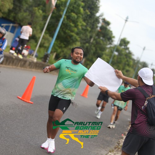 Race photo from ARUTMIN BORNEO RUN 2025