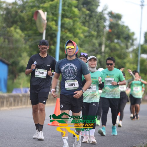 Race photo from ARUTMIN BORNEO RUN 2025