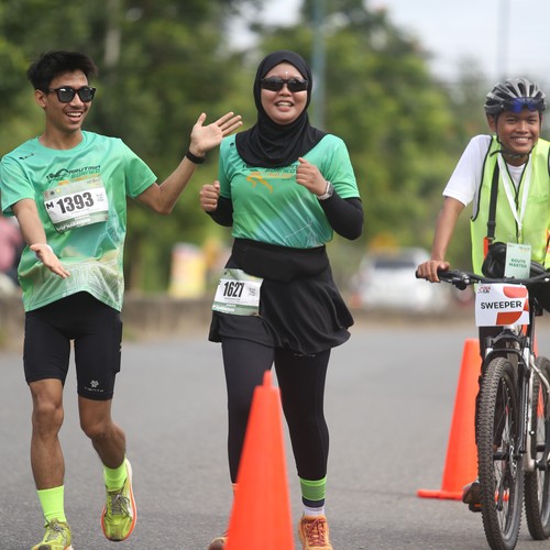 Race photo from ARUTMIN BORNEO RUN 2025