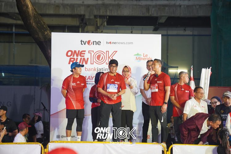 Race photo from ONE RUN 10 K