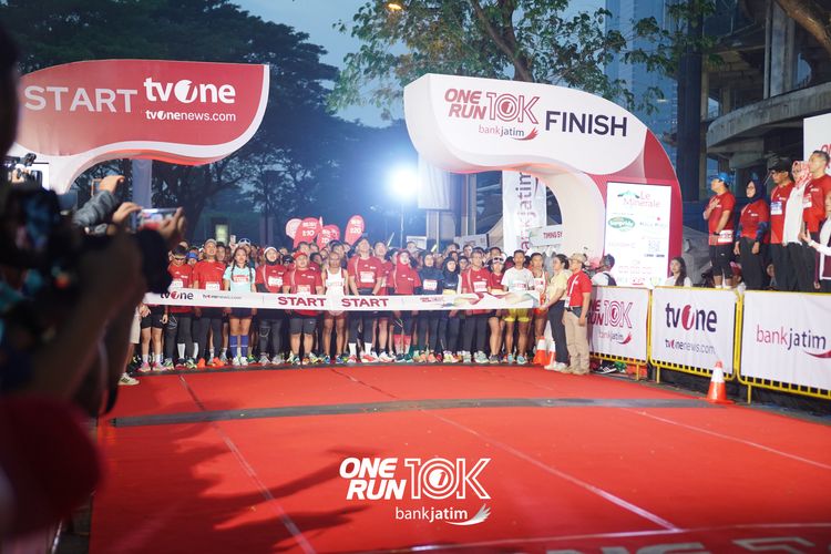 Race photo from ONE RUN 10 K
