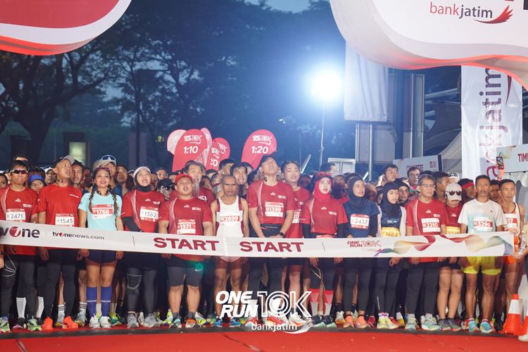 Race photo from ONE RUN 10 K