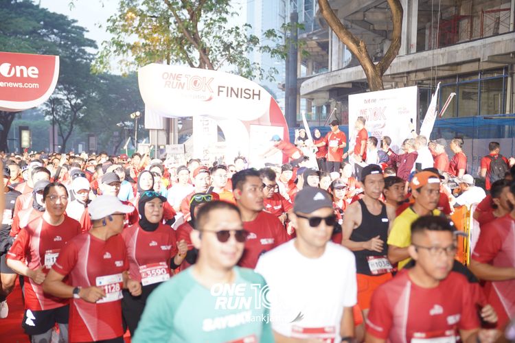 Race photo from ONE RUN 10 K