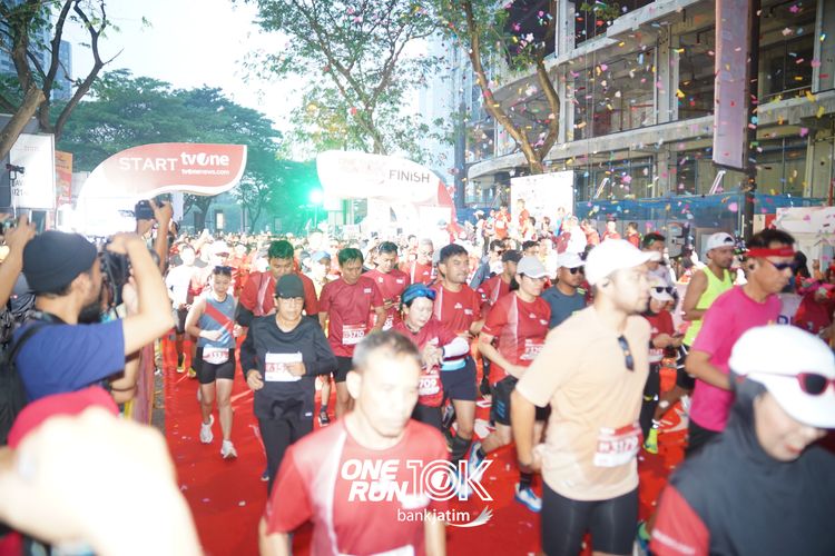 Race photo from ONE RUN 10 K