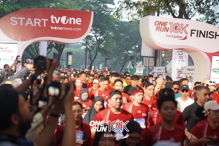 Race photo from ONE RUN 10 K