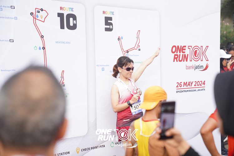 Race photo from ONE RUN 10 K