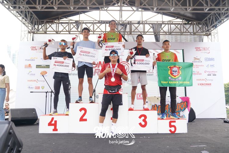 Race photo from ONE RUN 10 K