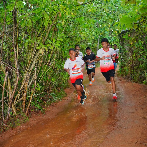 Race photo from Belitung Multisport Festival