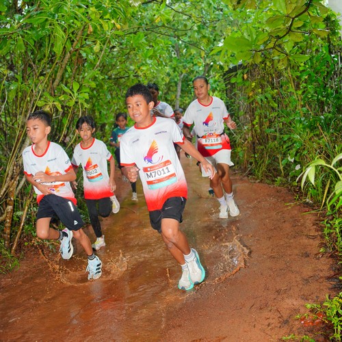 Race photo from Belitung Multisport Festival