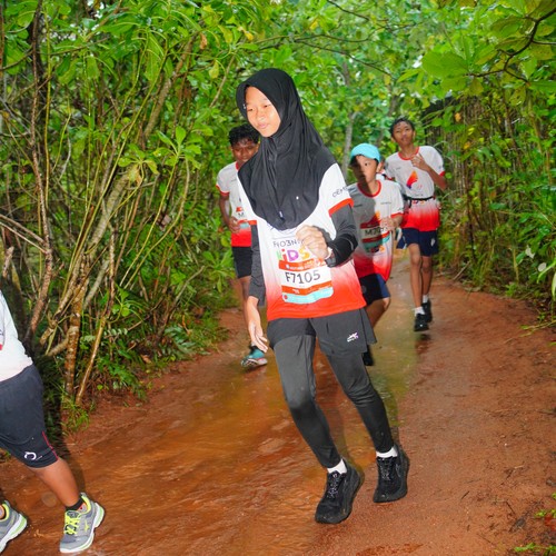 Race photo from Belitung Multisport Festival