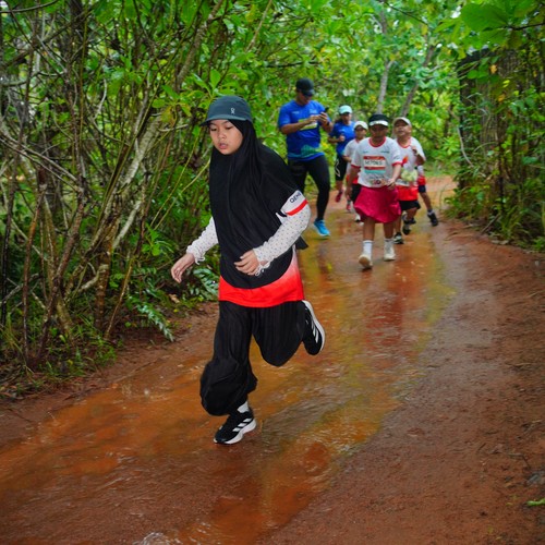 Race photo from Belitung Multisport Festival