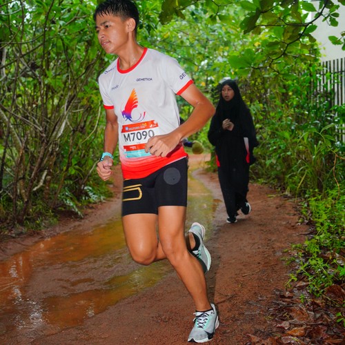 Race photo from Belitung Multisport Festival