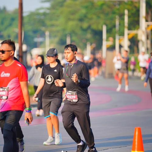 Race photo from SMARTFREN RUN 2026