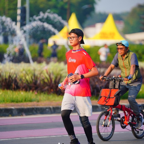 Race photo from SMARTFREN RUN 2026