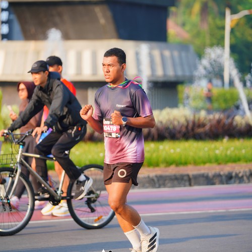 Race photo from SMARTFREN RUN 2026