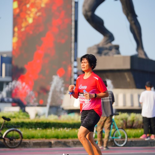 Race photo from SMARTFREN RUN 2026