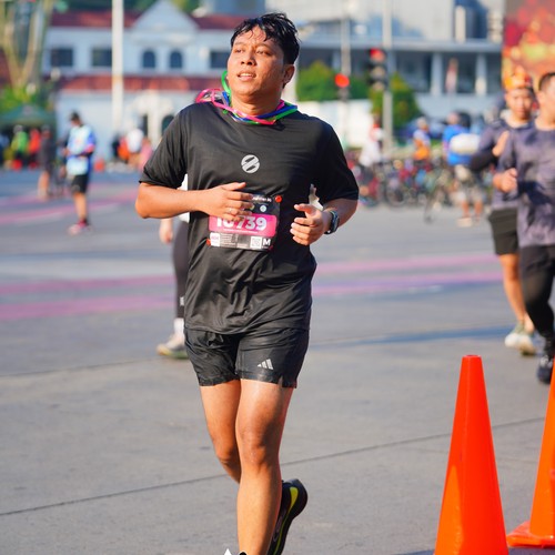 Race photo from SMARTFREN RUN 2026