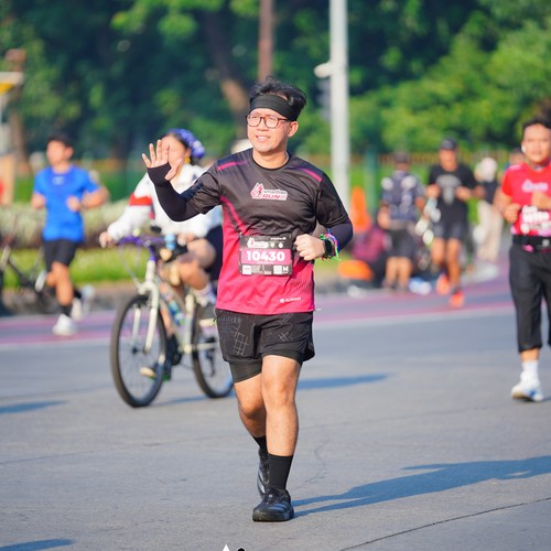 Race photo from SMARTFREN RUN 2026