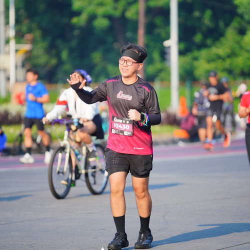 Race photo from SMARTFREN RUN 2026