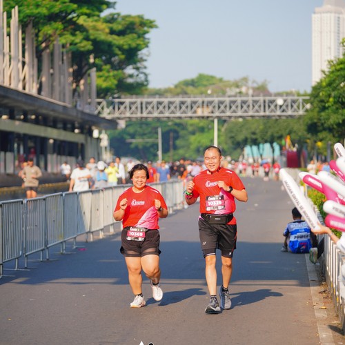 Race photo from SMARTFREN RUN 2026
