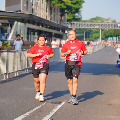 Race photo from SMARTFREN RUN 2026