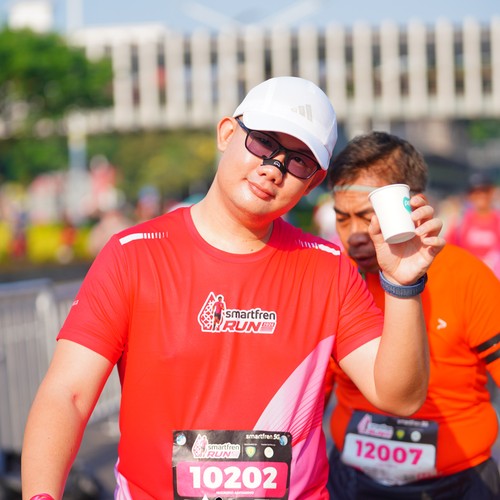 Race photo from SMARTFREN RUN 2026
