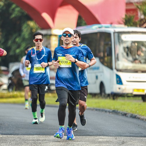 Race photo from BOGORUN 2026