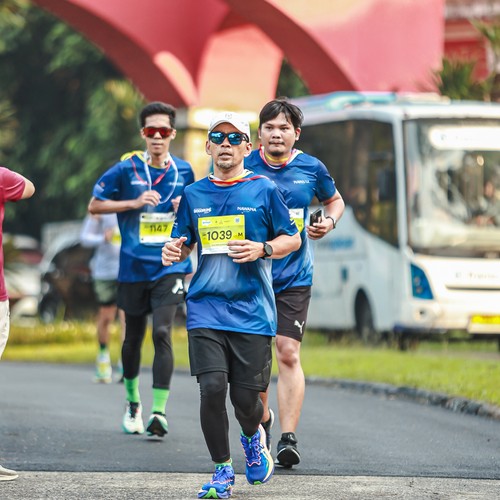 Race photo from BOGORUN 2026