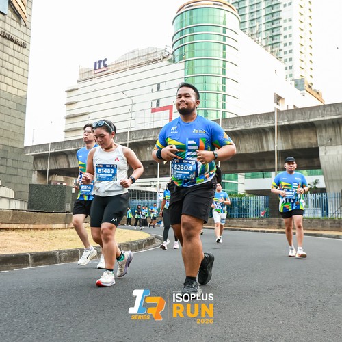 Race photo from ISOPLUS RUN 2026 - JAKARTA