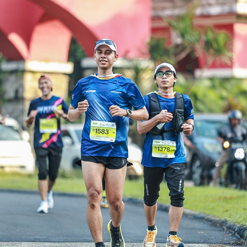 Race photo from BOGORUN 2026