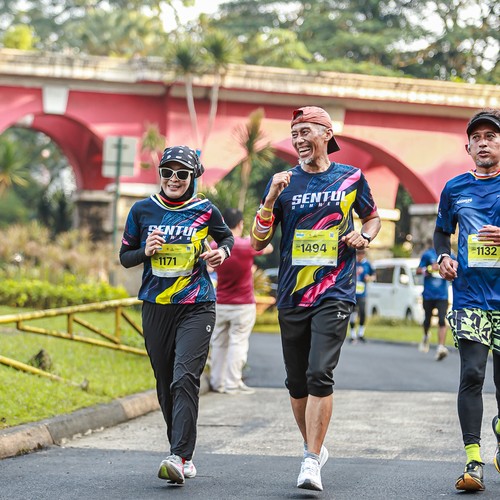Race photo from BOGORUN 2026