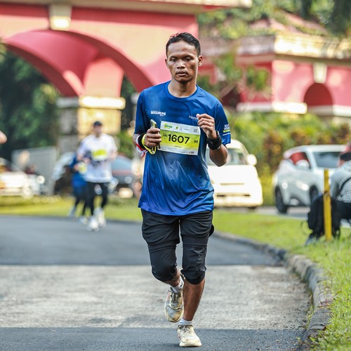Race photo from BOGORUN 2026