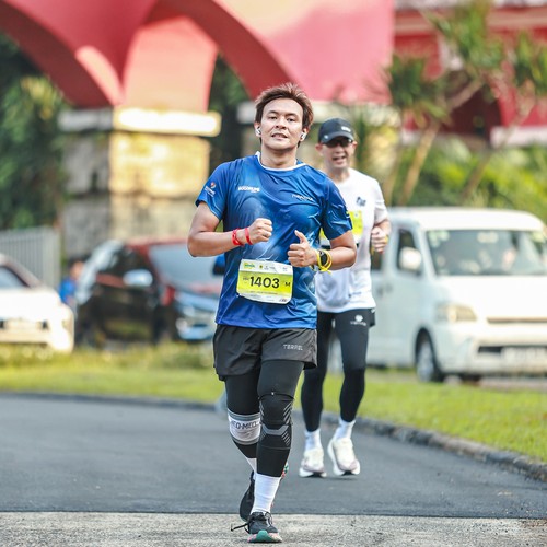Race photo from BOGORUN 2026