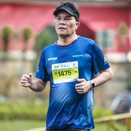 Race photo from BOGORUN 2026