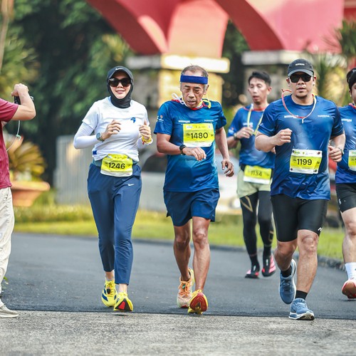 Race photo from BOGORUN 2026