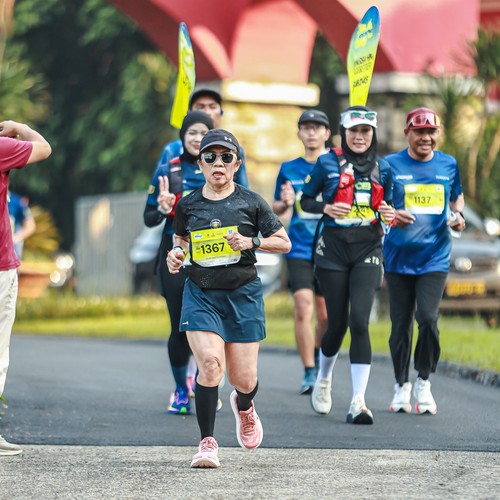 Race photo from BOGORUN 2026