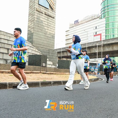 Race photo from ISOPLUS RUN 2026 - JAKARTA