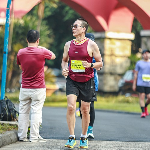 Race photo from BOGORUN 2026