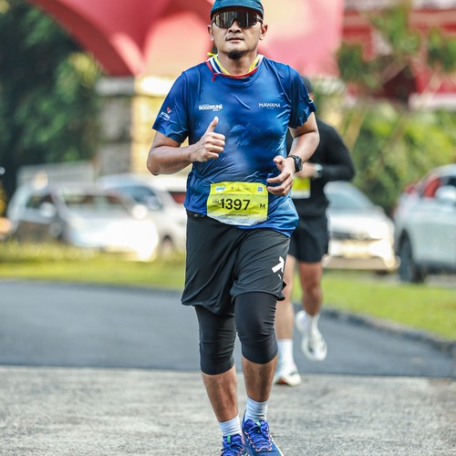 Race photo from BOGORUN 2026