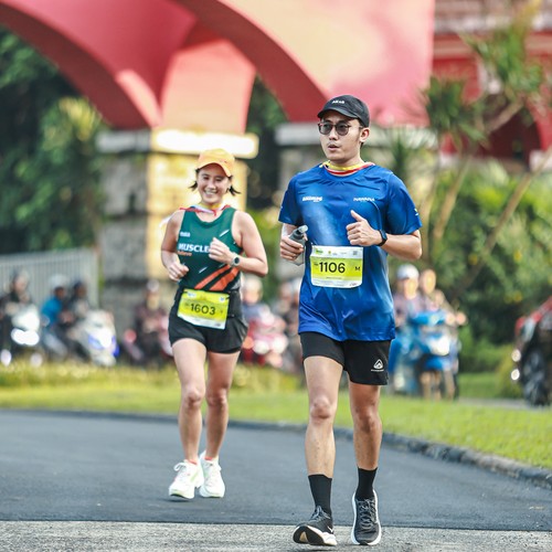 Race photo from BOGORUN 2026