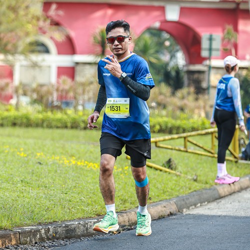 Race photo from BOGORUN 2026