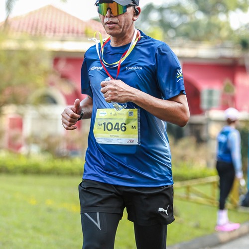 Race photo from BOGORUN 2026