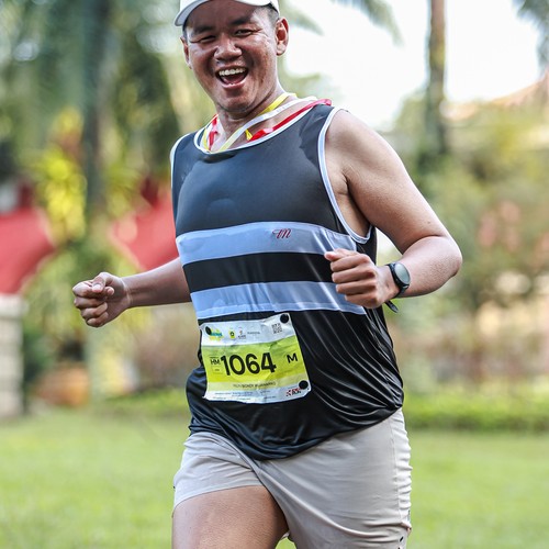 Race photo from BOGORUN 2026