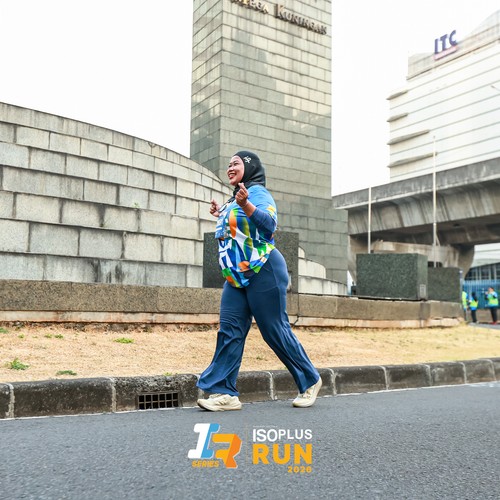 Race photo from ISOPLUS RUN 2026 - JAKARTA