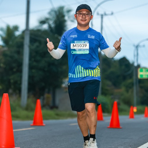 Race photo from Belitung Multisport Festival
