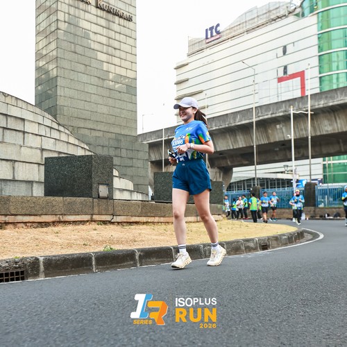 Race photo from ISOPLUS RUN 2026 - JAKARTA