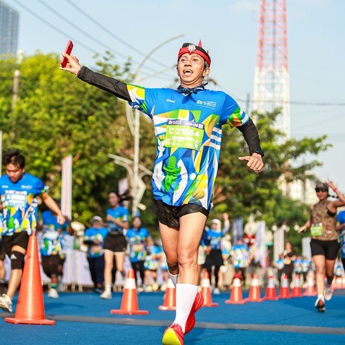 Race photo from SURABAYA ISOPLUS MARATHON 2026
