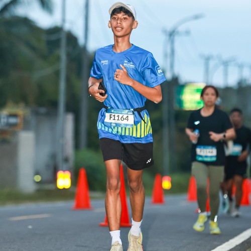 Race photo from Belitung Multisport Festival