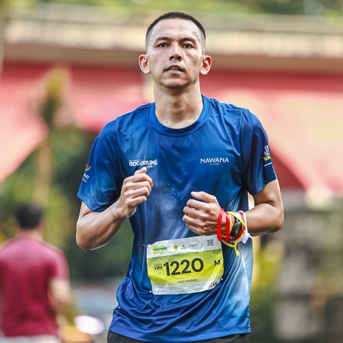 Race photo from BOGORUN 2026