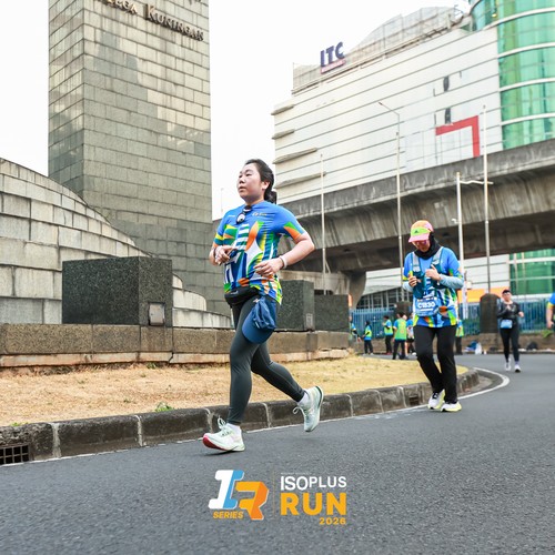 Race photo from ISOPLUS RUN 2026 - JAKARTA
